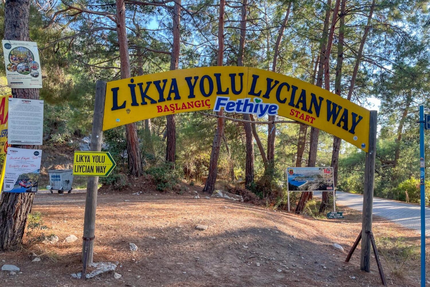 Lycian Way Start Fethiye-Lisian Way Departure-Likya Yolu Baslangic