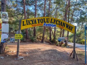 Lycian Way Start Fethiye-Lisian Way Departure-Likya Yolu Baslangic