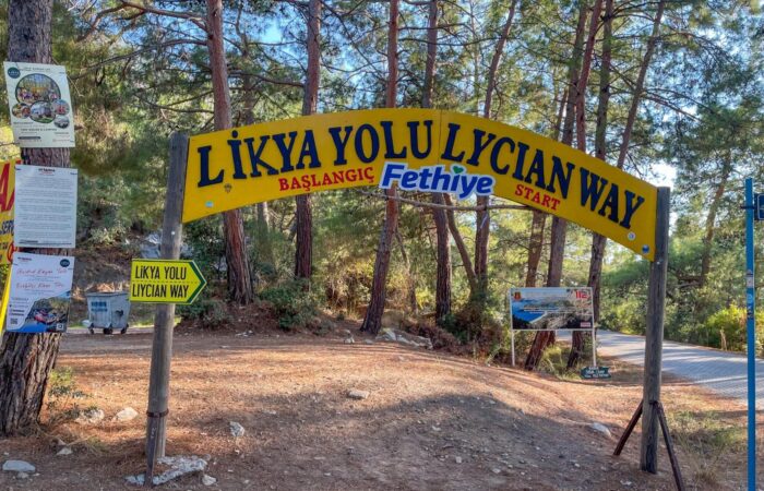 Lycian Way Start Fethiye-Lisian Way Departure-Likya Yolu Baslangic