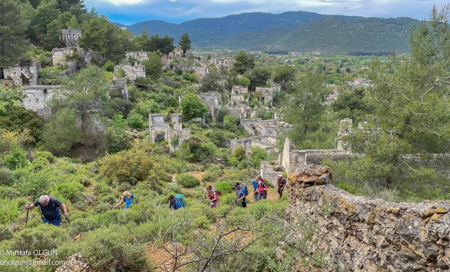 Fethiye Hiking Trips- Kayakoy Ghost Town - Oludeniz Blue Lagoon