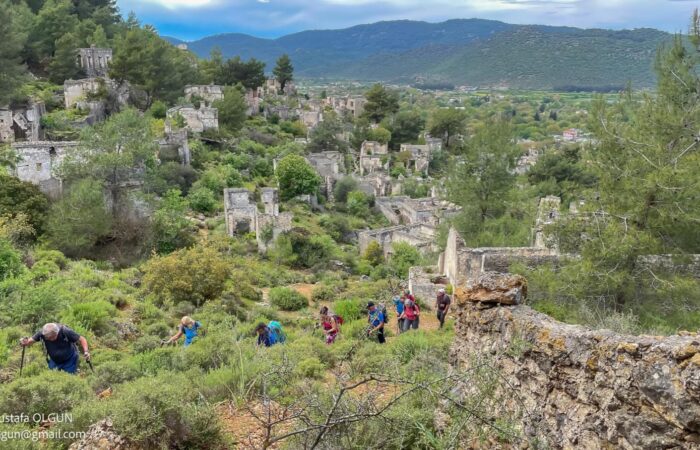 Fethiye Hiking Trips- Kayakoy Ghost Town - Oludeniz Blue Lagoon