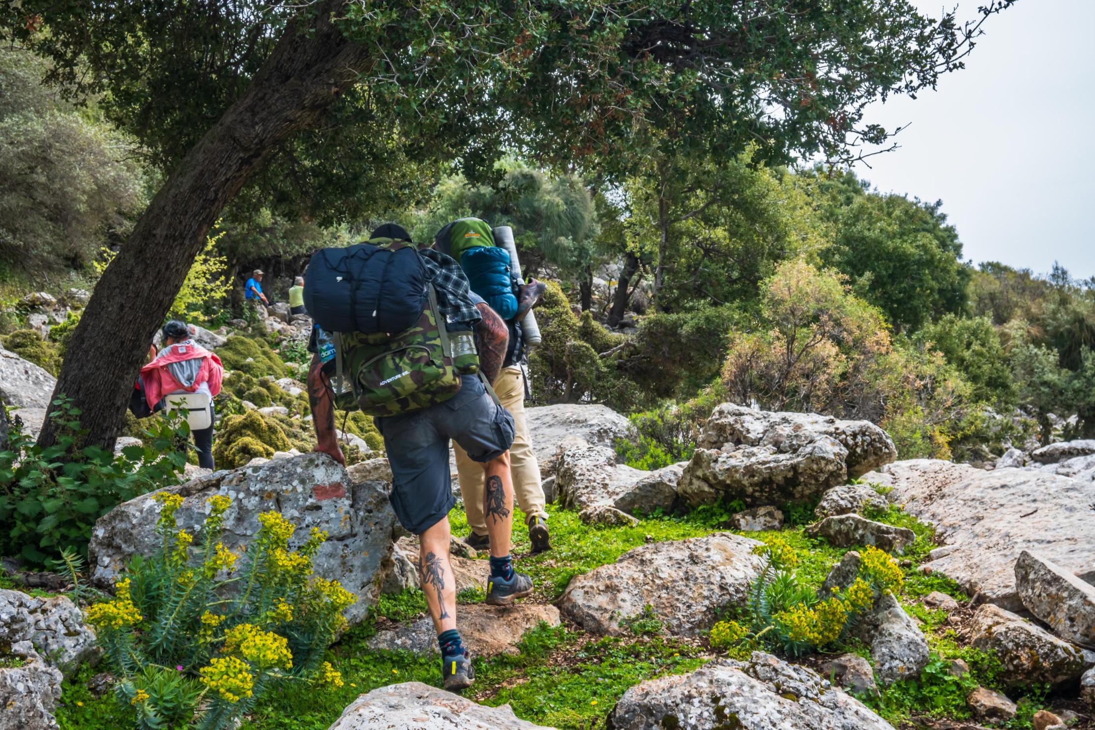 trekking lycian way fethiye turkey - fethie lisian way