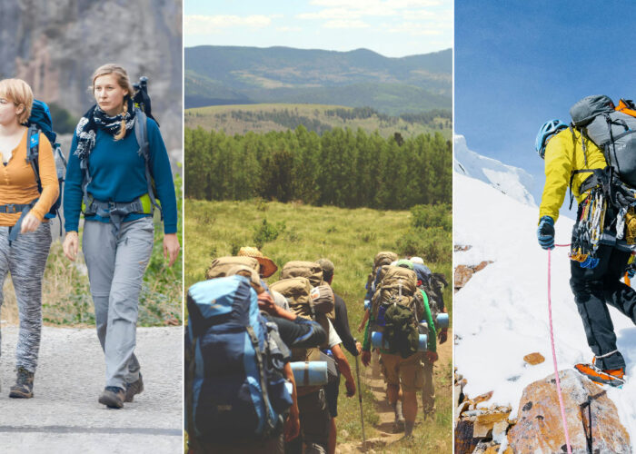 Hiking vs Trekking vs Mountaineering-Understanding the Differences